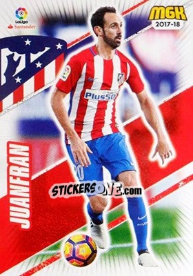 Sticker Juanfran - Liga 2017-2018. Megacracks n. 58 - Panini