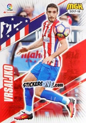 Sticker Vrsaljko - Liga 2017-2018. Megacracks - Panini