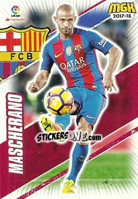 Sticker Mascherano - Liga 2017-2018. Megacracks n. 87 - Panini