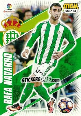 Sticker Rafa Navarro - Liga 2017-2018. Megacracks n. 112 - Panini