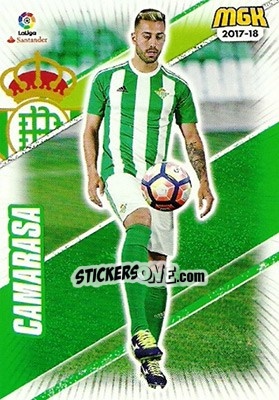 Sticker Camarasa - Liga 2017-2018. Megacracks n. 118 - Panini
