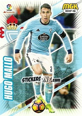 Sticker Hugo Mallo - Liga 2017-2018. Megacracks n. 139 - Panini