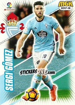 Sticker Sergi Gómez - Liga 2017-2018. Megacracks - Panini