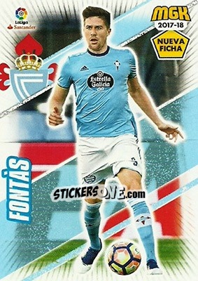 Cromo Fontás - Liga 2017-2018. Megacracks n. 145bis - Panini