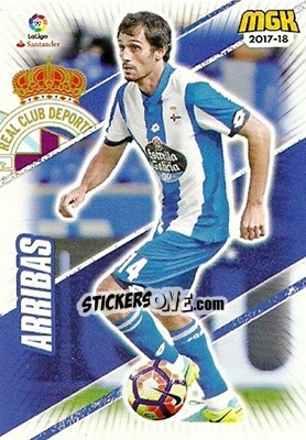 Sticker Arribas - Liga 2017-2018. Megacracks n. 168 - Panini