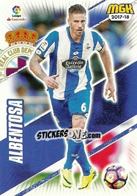 Sticker Albentosa - Liga 2017-2018. Megacracks - Panini