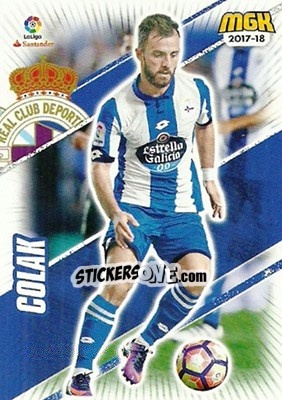 Figurina Colak - Liga 2017-2018. Megacracks - Panini