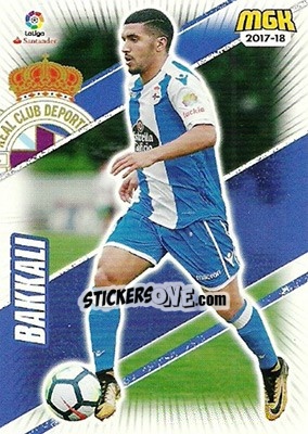 Figurina Bakkali - Liga 2017-2018. Megacracks n. 180 - Panini