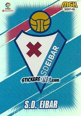 Sticker Eibar - Liga 2017-2018. Megacracks - Panini