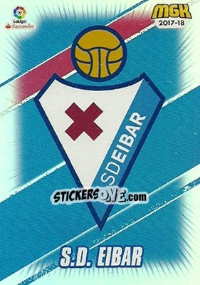 Sticker Eibar - Liga 2017-2018. Megacracks n. 190 - Panini