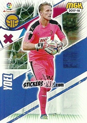 Sticker Yoel - Liga 2017-2018. Megacracks n. 192 - Panini