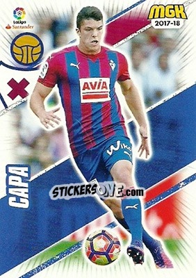 Cromo Capa - Liga 2017-2018. Megacracks - Panini