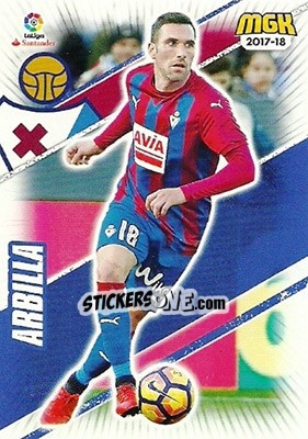 Cromo Arbilla - Liga 2017-2018. Megacracks - Panini