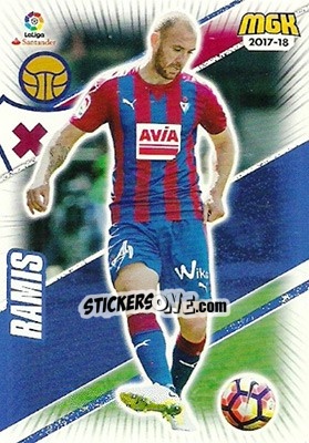Sticker Ramis - Liga 2017-2018. Megacracks - Panini