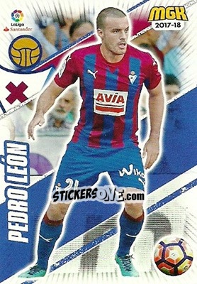 Sticker Pedro León - Liga 2017-2018. Megacracks - Panini