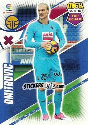 Sticker Dimitrovic - Liga 2017-2018. Megacracks n. 208 - Panini