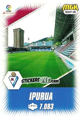 Sticker Ipurua - Liga 2017-2018. Megacracks - Panini