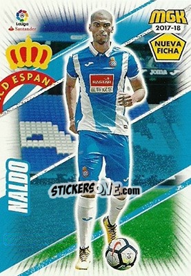 Cromo Naldo - Liga 2017-2018. Megacracks - Panini