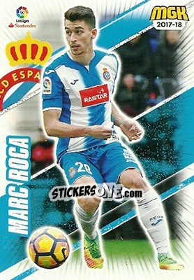 Sticker Marc Roca - Liga 2017-2018. Megacracks - Panini