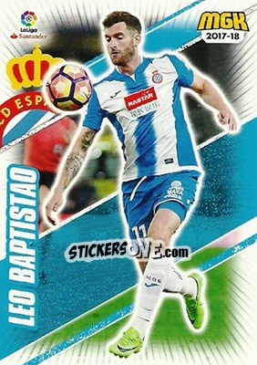 Sticker Leo Baptistao - Liga 2017-2018. Megacracks - Panini