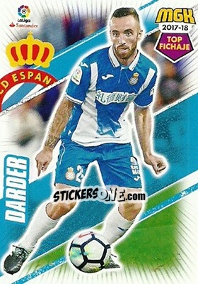 Sticker Darder - Liga 2017-2018. Megacracks n. 237 - Panini