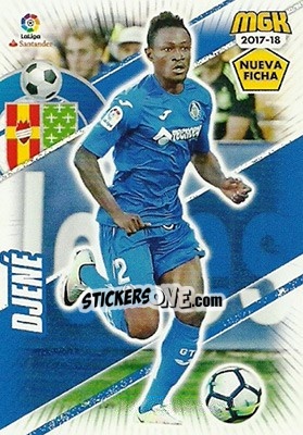 Sticker Djené - Liga 2017-2018. Megacracks - Panini