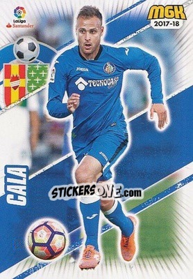 Cromo Cala - Liga 2017-2018. Megacracks - Panini