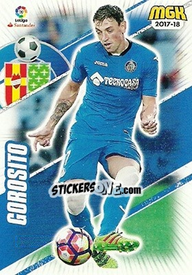 Cromo Gorosito - Liga 2017-2018. Megacracks - Panini