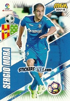 Sticker Sergio Mora - Liga 2017-2018. Megacracks n. 253 - Panini