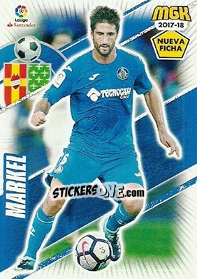 Sticker Markel - Liga 2017-2018. Megacracks - Panini