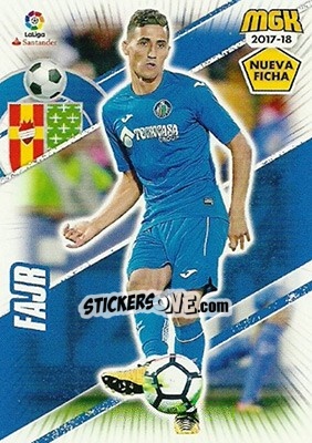 Sticker Fajr - Liga 2017-2018. Megacracks n. 257bis - Panini