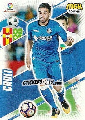 Cromo Chuli - Liga 2017-2018. Megacracks - Panini