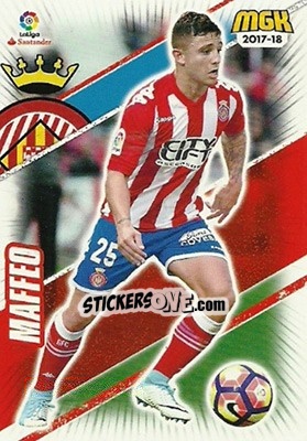 Sticker Maffeo - Liga 2017-2018. Megacracks n. 274 - Panini