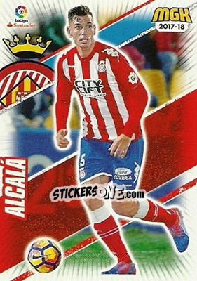 Sticker Alcalá - Liga 2017-2018. Megacracks - Panini