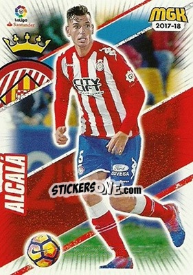 Sticker Alcalá - Liga 2017-2018. Megacracks n. 276 - Panini