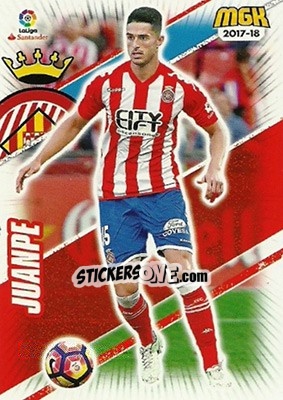 Sticker Juanpe - Liga 2017-2018. Megacracks - Panini