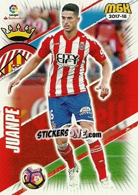 Cromo Juanpe - Liga 2017-2018. Megacracks - Panini