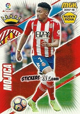 Sticker Mojica - Liga 2017-2018. Megacracks - Panini