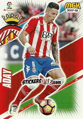 Cromo Aday - Liga 2017-2018. Megacracks - Panini