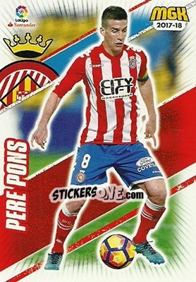 Sticker Pere Pons - Liga 2017-2018. Megacracks n. 280 - Panini