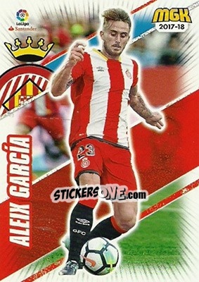 Sticker Aleix García - Liga 2017-2018. Megacracks - Panini