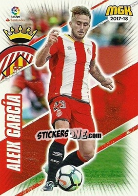 Cromo Aleix García - Liga 2017-2018. Megacracks - Panini