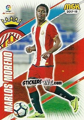 Sticker Marlos Moreno - Liga 2017-2018. Megacracks n. 286 - Panini