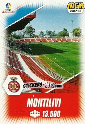 Sticker Montilivi - Liga 2017-2018. Megacracks - Panini