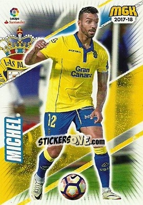 Sticker Michel - Liga 2017-2018. Megacracks n. 301 - Panini