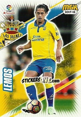 Sticker Lemos - Liga 2017-2018. Megacracks - Panini