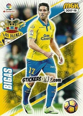 Sticker Bigas - Liga 2017-2018. Megacracks n. 305 - Panini