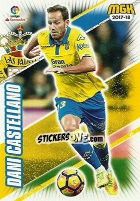 Sticker Dani Castellano - Liga 2017-2018. Megacracks - Panini