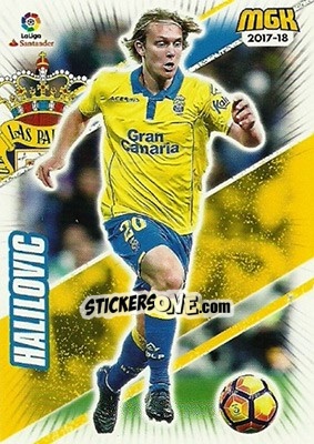 Sticker Halilovic - Liga 2017-2018. Megacracks n. 310 - Panini
