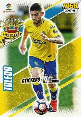 Sticker Toledo - Liga 2017-2018. Megacracks - Panini